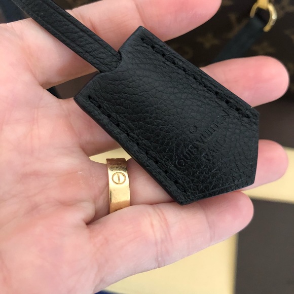 Louis Vuitton Monogram Pallas Black Shopping Tote - Picture 7 of 8